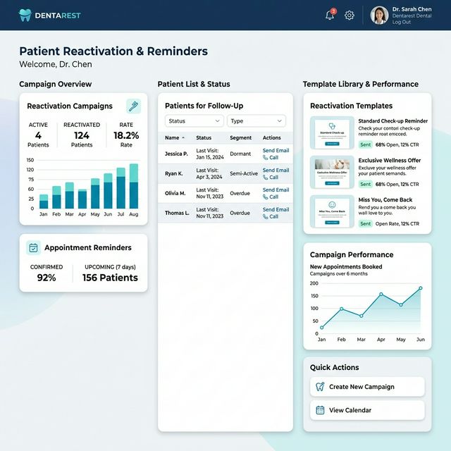 Dental Patient Reactivation Dashboard