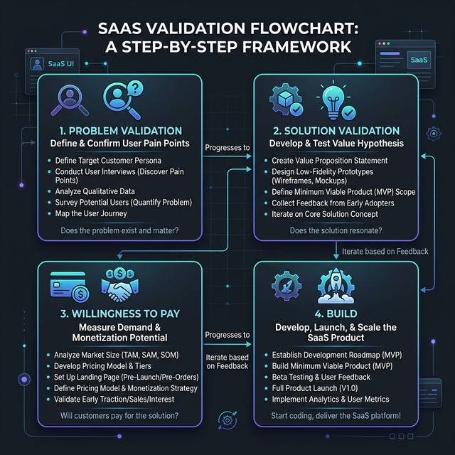 SaaS Validation Flowchart